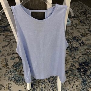 Ideology Light Lavender Scoop Neck Tank - Women